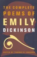 The complete poems of Emily Dickinson Book cover