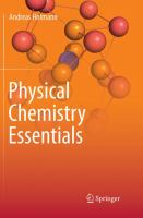 Enlarge cover image for PHYSICAL CHEMISTRY ESSENTIALS.